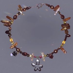 strange earth necklace 🍃🌳🍄🧚‍♀️